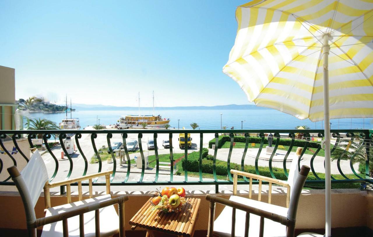 Seafront Studio Apartment+Balcony Podgora Bagian luar foto