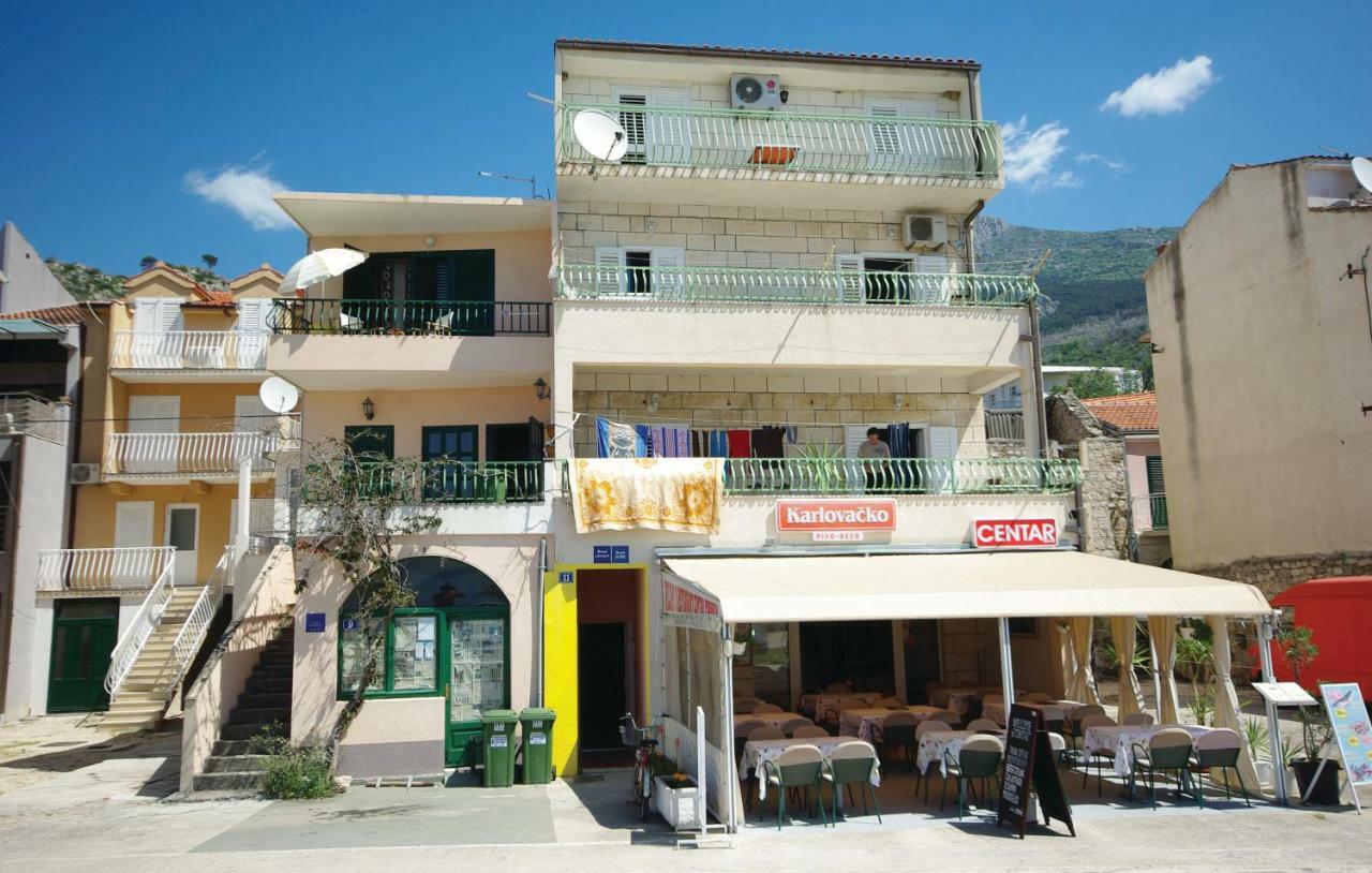 Seafront Studio Apartment+Balcony Podgora Bagian luar foto